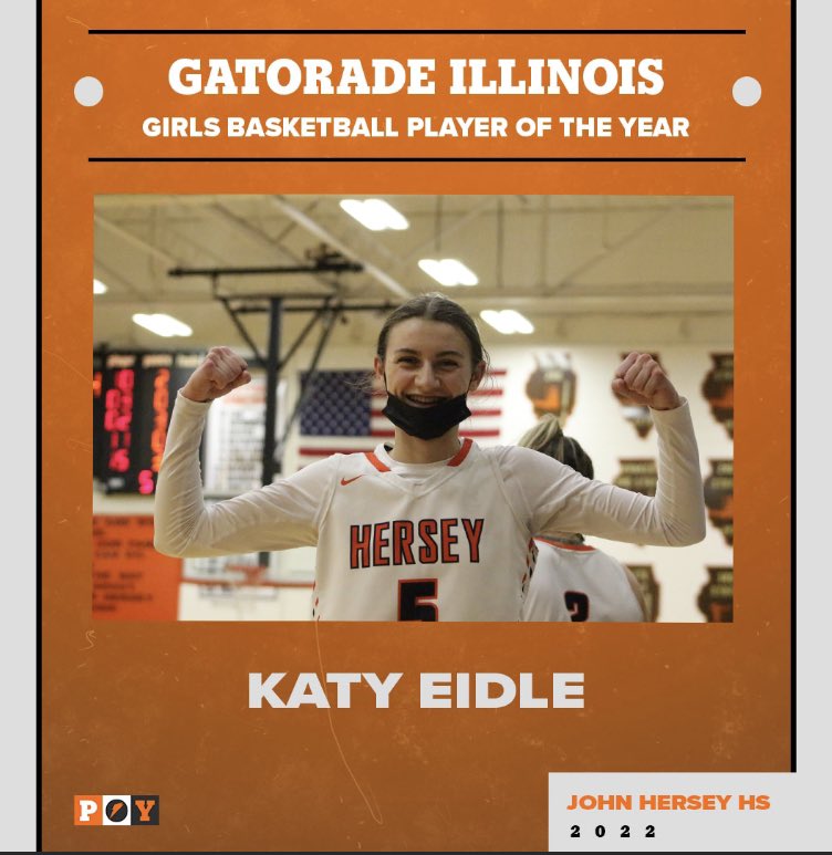 katyeidle's tweet photo. Thank you @Gatorade !! Truly a blessing to receive an honor like this. Still can’t believe it. #GatoradePOY https://t.co/3OniS9Q0W2