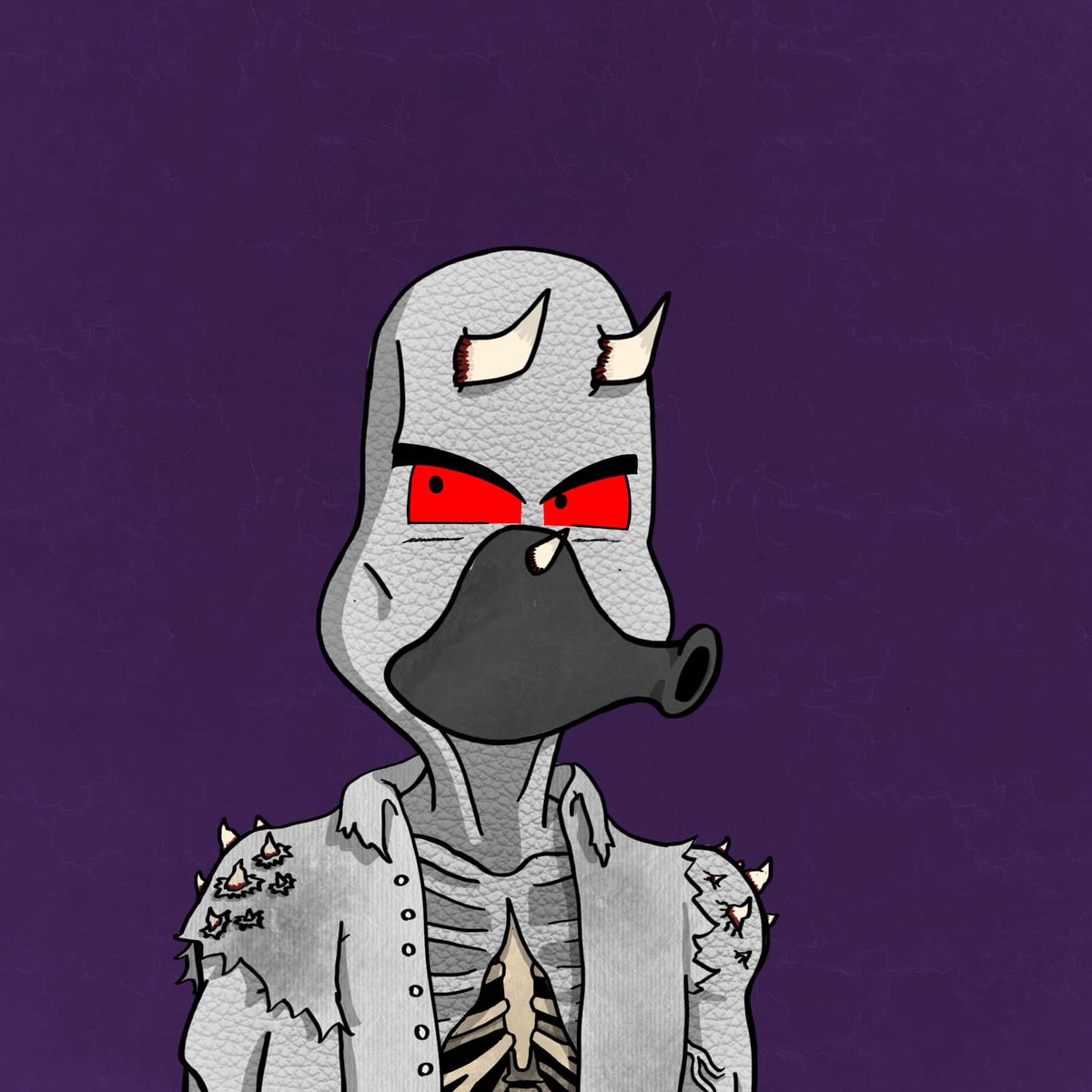 Kingpickle's tweet photo. I almost NEVER do giveaways but I want to try one🤷♂️
I'll be giving away a @noncoducks Hell Duck tonight!! Ever since I joined months ago, the duck community has been incredible. I'll pick one person that RTs this tonight to send this BEAUT to! #Noncoduck #hellduck #nft #giveaway https://t.co/fWfasobOfc