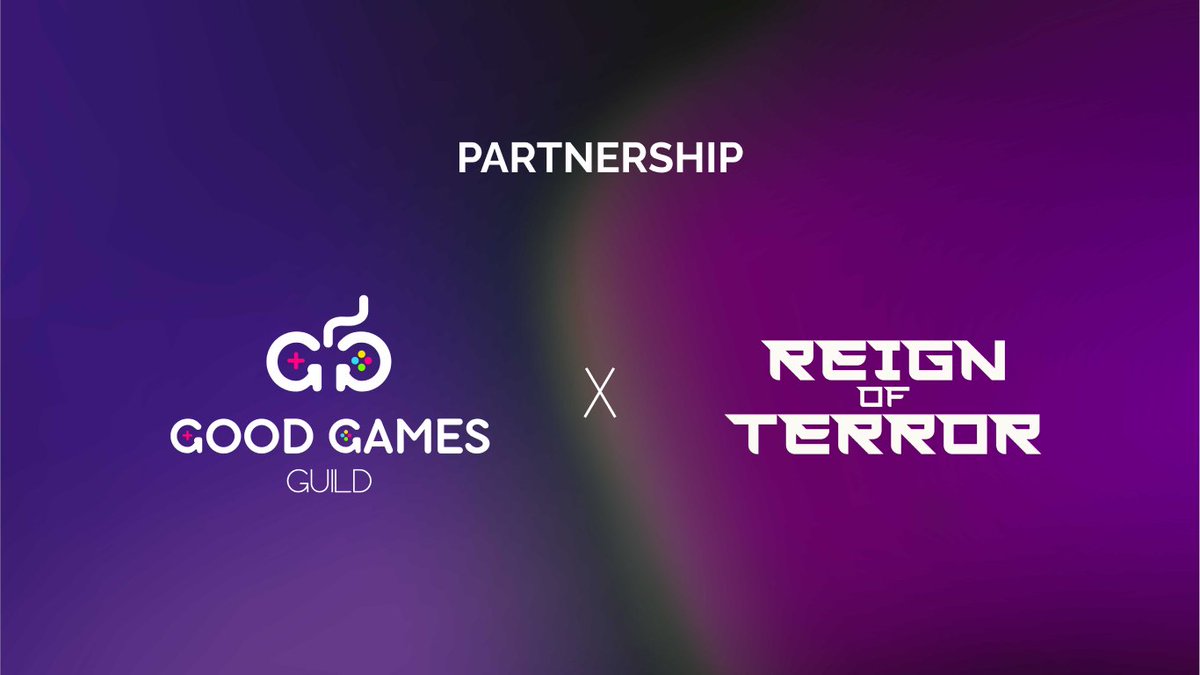 We at GGG are delighted to announce that we have formed the strategic partnership with <a href="/RoTTheGame/">Reign of Terror</a> —a Solana-based MMO Simulation Game set in a Cyberpunk Metaverse🔥

🔸What is Reign of Terror? — More details here👉 medium.com/@goodgamesguil…

$GGG #RoT #ReignofTerror #Partnership
