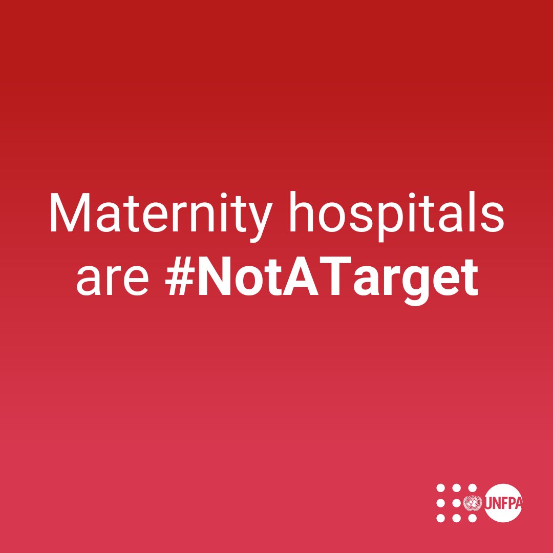 UNFPA's tweet photo. 🚨 Pregnant women have a right to access health services without fear of harm.

Health workers and healthcare facilities in #Ukraine must not be targeted.

Attacks on healthcare are a violation of International Humanitarian Law.

#StandUp4HumanRights #NotATarget https://t.co/nbeY2CTOKO