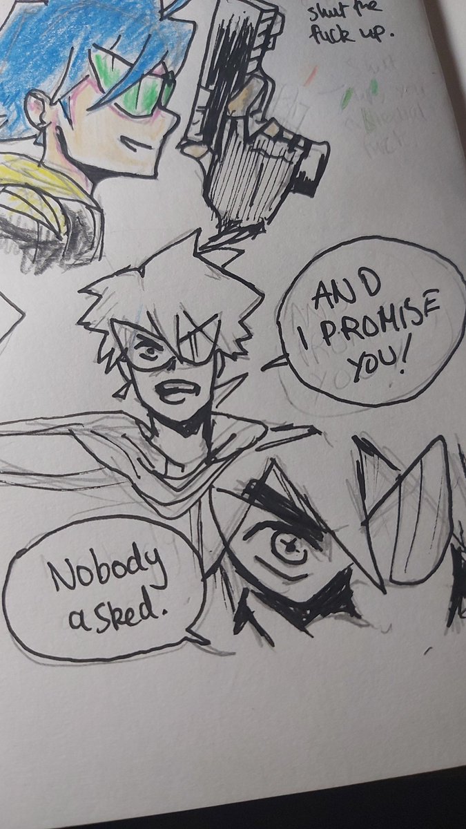 LilLexander's tweet image. when I make a comic it's going to be the best comic