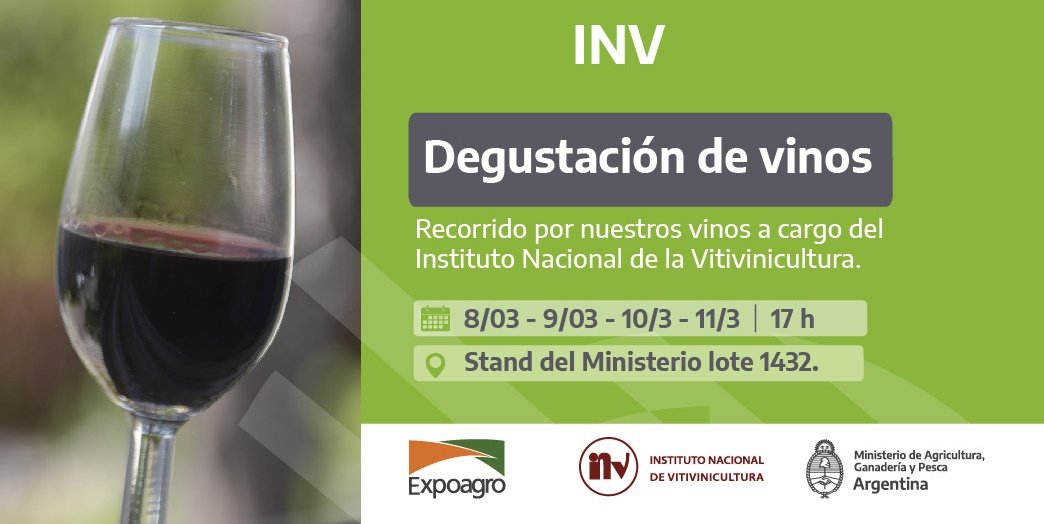 agriculturaar's tweet photo. ¡Vení a disfrutar de nuestra Bebida Nacional🍷🇦🇷!

Acercate a nuestro stand para conocer todo lo que nuestra vitivinicultura tiene para ofrecerte. https://t.co/pWolzgOS2T