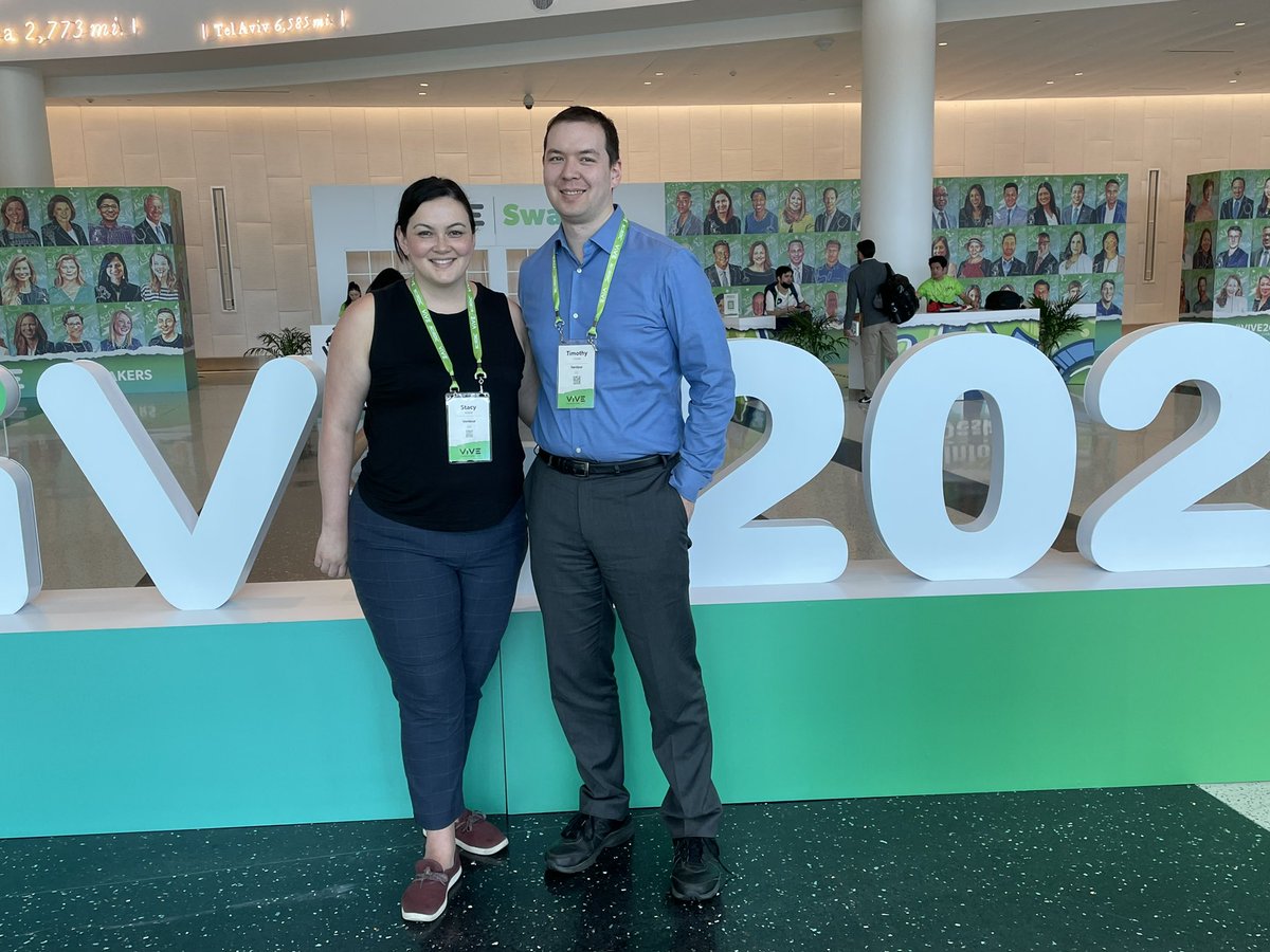Just a brother-sister duo pictured here that is giving consumers greater voice & choice when it comes to picking & using their health insurance. #ViVE2022