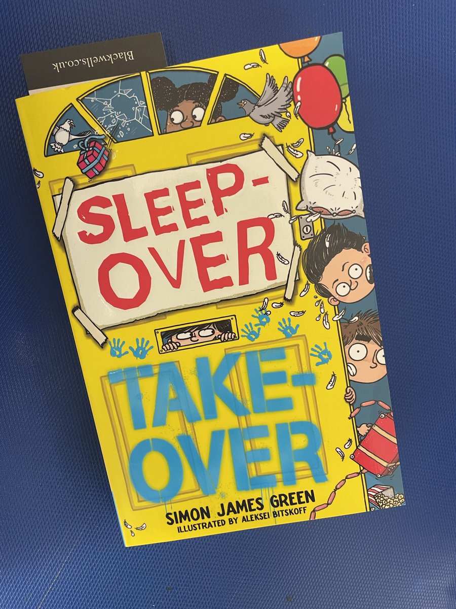 jacquiS21's tweet photo. @QueerLitUK @NotAgainBen @simonjamesgreen Delighted to donate here. Read #LifeofRiley to last year's class and thrilled to be reading #SleepoverTakeover to this year's. https://t.co/xcKtGVYlrB