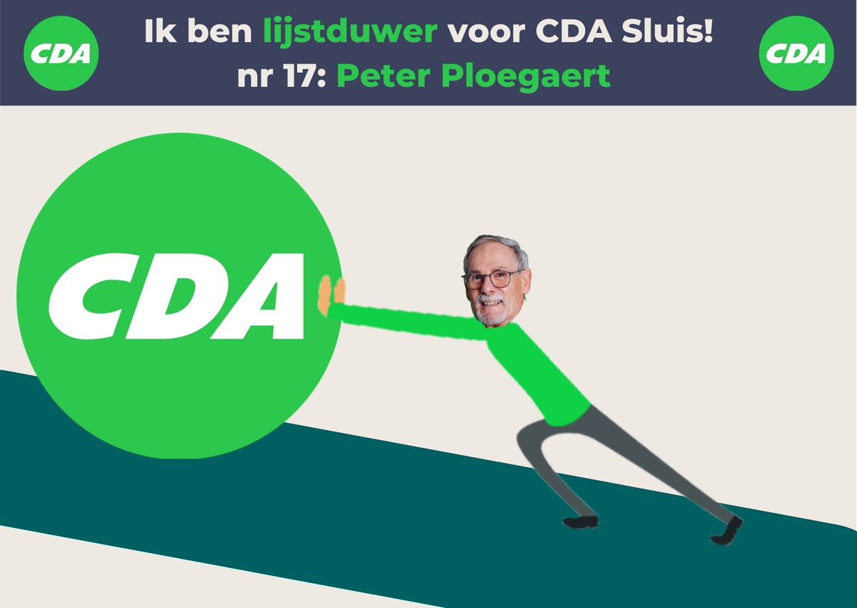 PvdVijver's tweet photo. 𝗟𝗶𝗷𝘀𝘁𝗱𝘂𝘄𝗲𝗿

Onze huidige wethouder, Peter Ploegaert @Pepempe , gaat na 12 jaar stoppen, maar staat nog wel op de lijst als lijstduwer.

#cdasluis #gr22 #inwonerscentraal #lijstduwer https://t.co/aYll7Ry3vb