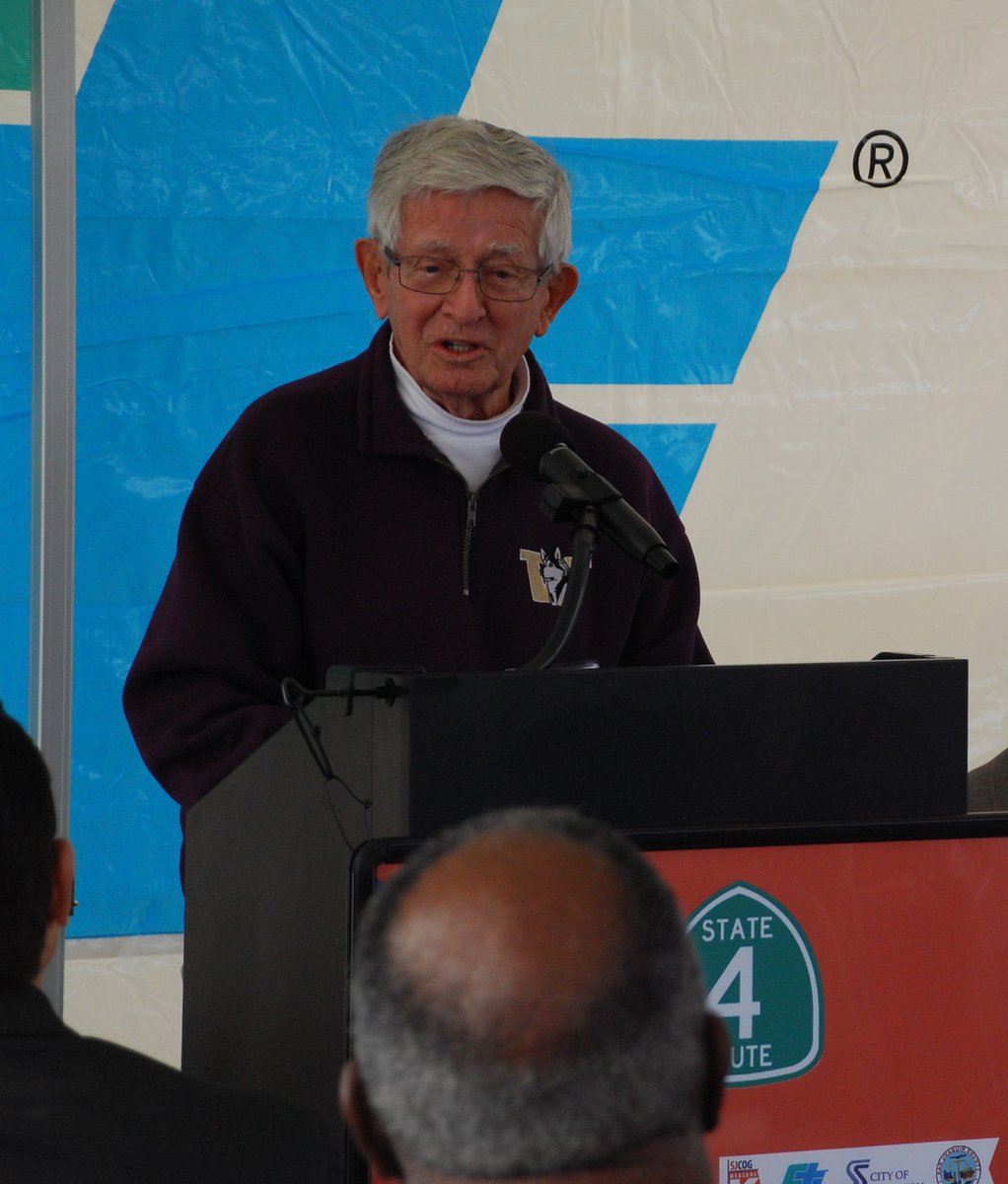 SJCOG's tweet photo. Ort Lofthus â #Stockton business owner, civic leader & driving force behind getting the #CrosstownFreeway finished â died earlier this week. @SJCOG offers its condolences to his family & all who knew him. #OrtJ.LofthusFreeway #KJOY https://t.co/qoX3QVWT34