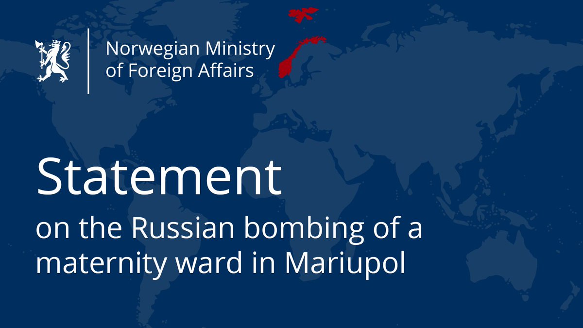 Norway MFA tweet media