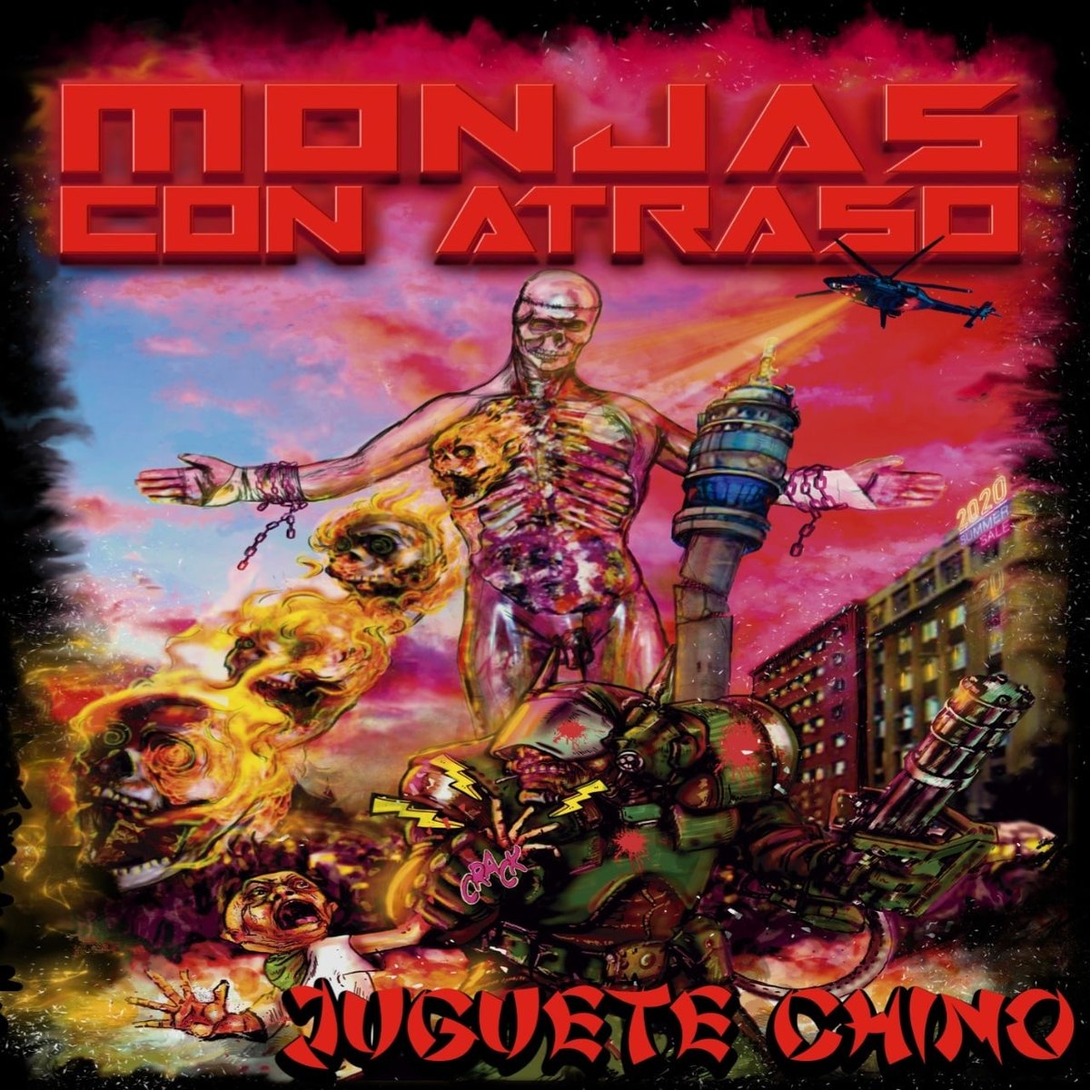 Monjasconatraso's tweet photo. Nuestro nuevo single JUGUETE CHINO!! Disponible en todas las plataformas digitales!! #monjasconatraso #juguetechino #newsong #rockchileno
https://t.co/WGBl7Ss0LZ https://t.co/Vea5qIBekk