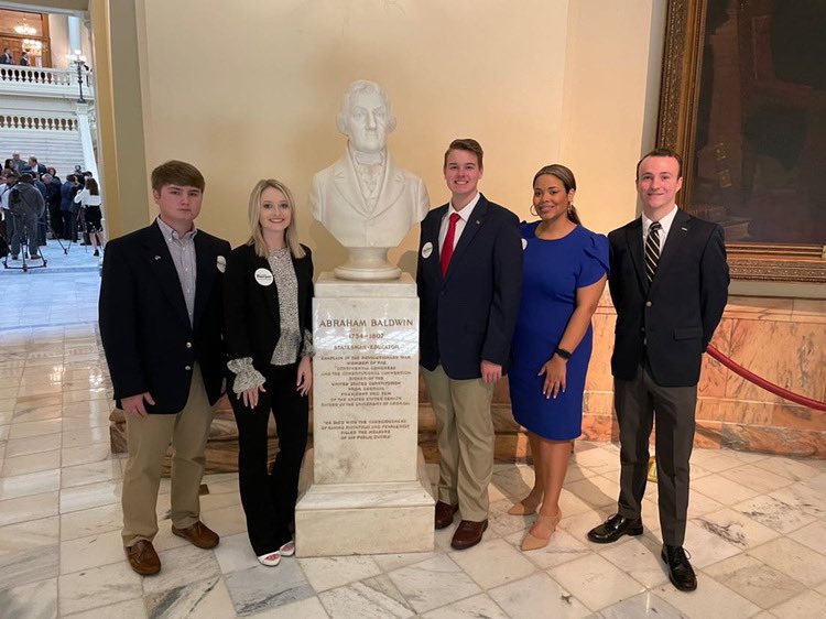 ABACRepublicans's tweet photo. Honored to be under the golden dome today in Atlanta for Tyler Harpers qualifying to be the sole Republican for Georgia Agriculture Commissioner 

#LeadRight #GeorgiaGrit #TylerHarper #gapol https://t.co/feR3wZVY8R