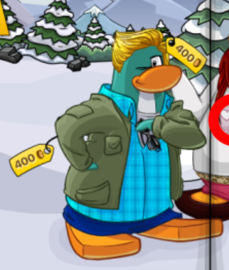 CUSTOM Text & Color Club Penguin Button – Alamander Art