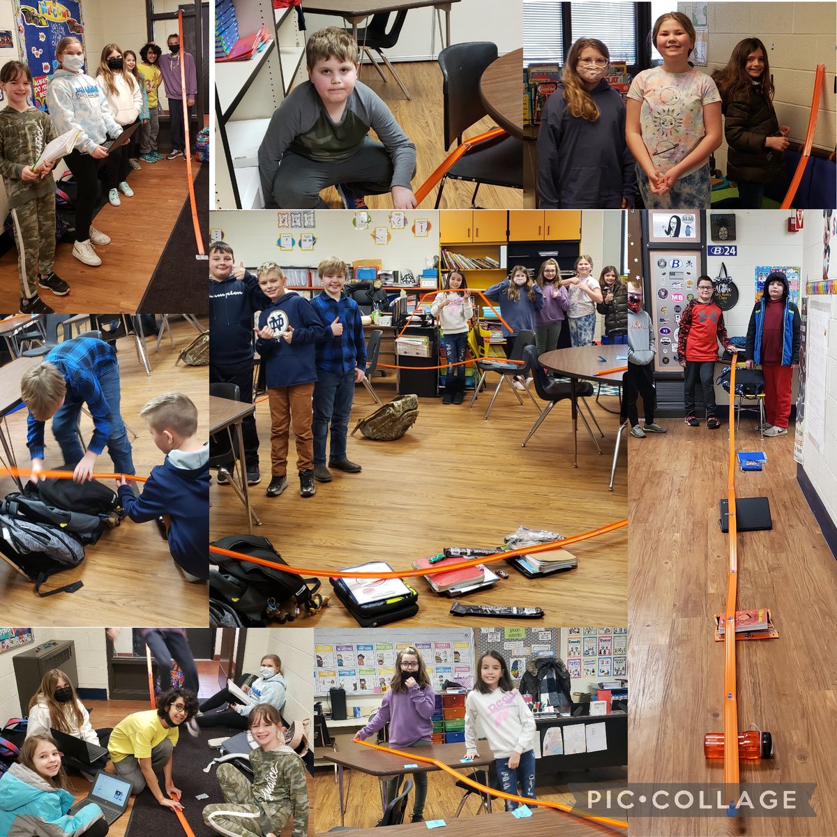 BCSspiker's tweet photo. Understanding the Scientific Process through STEM activities and good, old-fashioned exploration. "The car with greater mass will go faster!" Woohoo! @MannKati @BCSDMemorial https://t.co/139bUwxkrV