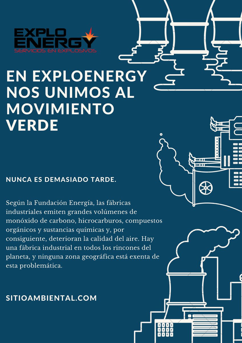 exploenergy's tweet image. En exploenergy nos unimos al movimiento verde🌳🔰💚✅