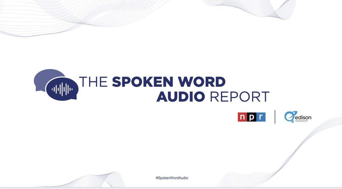 sportschris's tweet photo. Podcast listening hits an all time high in 2021. Podcast’s share of time with spoken word audio has increased by 176% over the last seven years and 16% in the last year. @NPR #podcasting @Audioboom #BOOM #SpokenWordAudio https://t.co/TDwskvTaob
