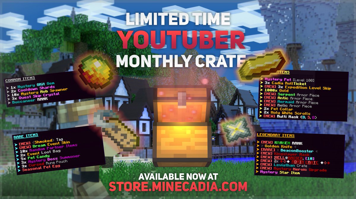 Minecadia tweet media