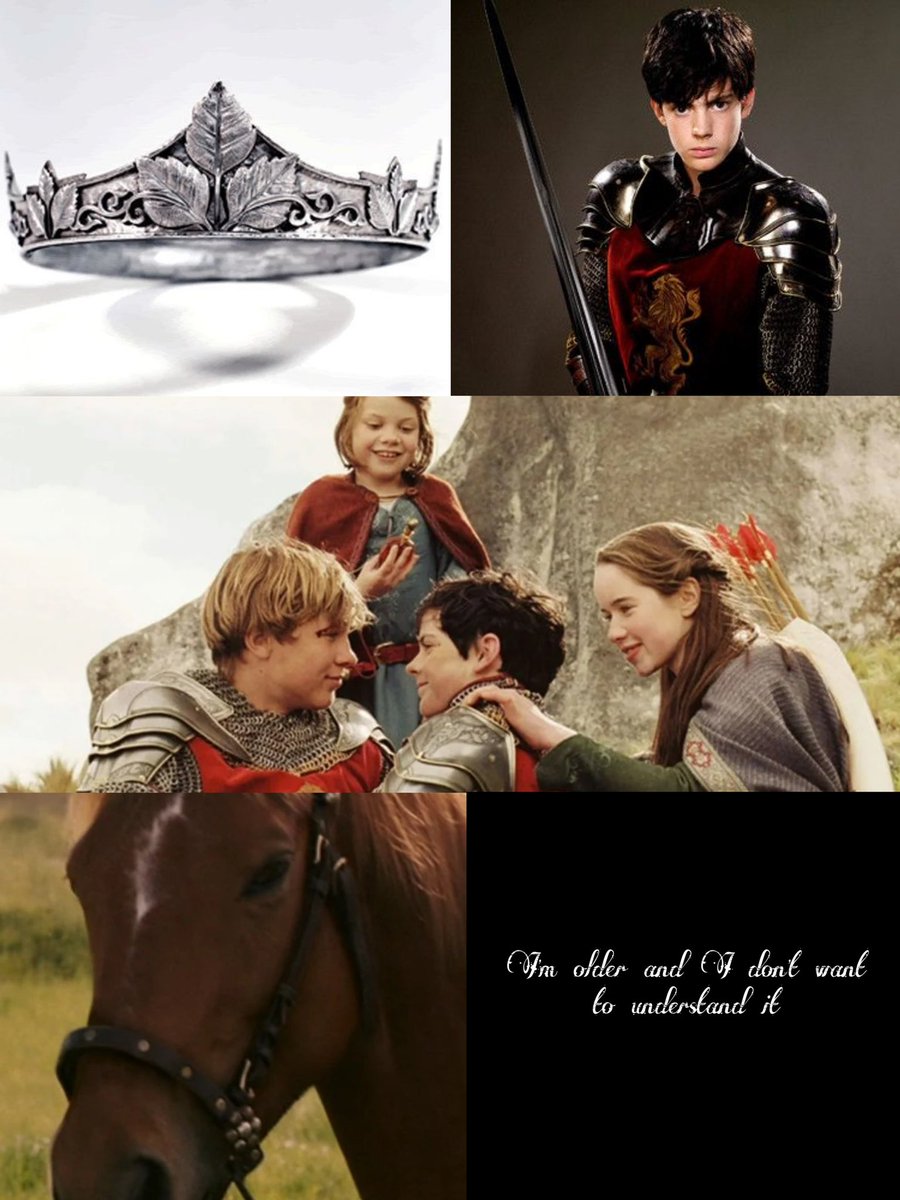 ➥ Edmund Pevensie.
 
➥ El Justo. Rey de Narnia.

➥ Hermano de Peter, Susan y Lucy.

➥ Hijo de Adán.

➥ “𝕷𝖔 𝖘é, 𝖓𝖔 𝖙𝖊 𝖍𝖆𝖈í𝖆 𝖋𝖆𝖑𝖙𝖆.”

¿Rol? ¿RT? 

                                      #freerol #Narnia