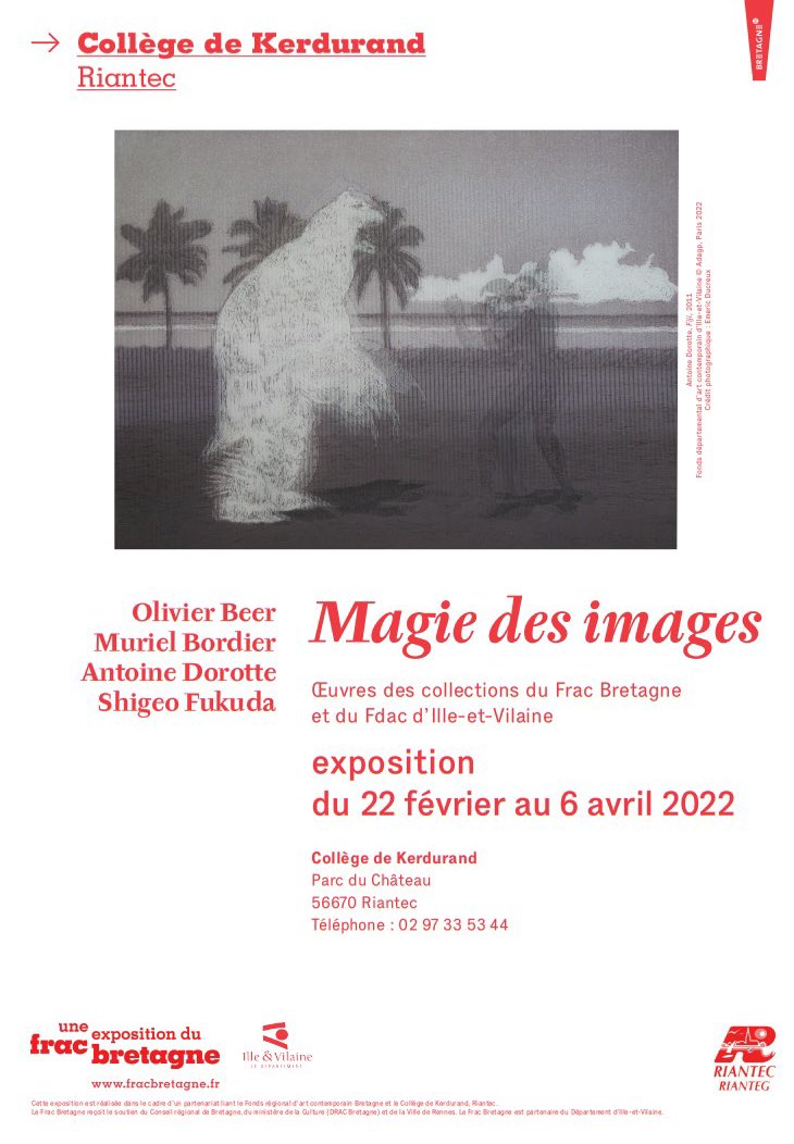 0561409c's tweet photo. #kerdu Exposition « Magie de images ». Sont présentées une sélection d’œuvres d’Oliver Beer, Muriel Bordier, Antoine Dorotte et Shigeo Fukuda autour de la notion d’image dans l’Art. #EAC https://t.co/d7RQ00SBdR