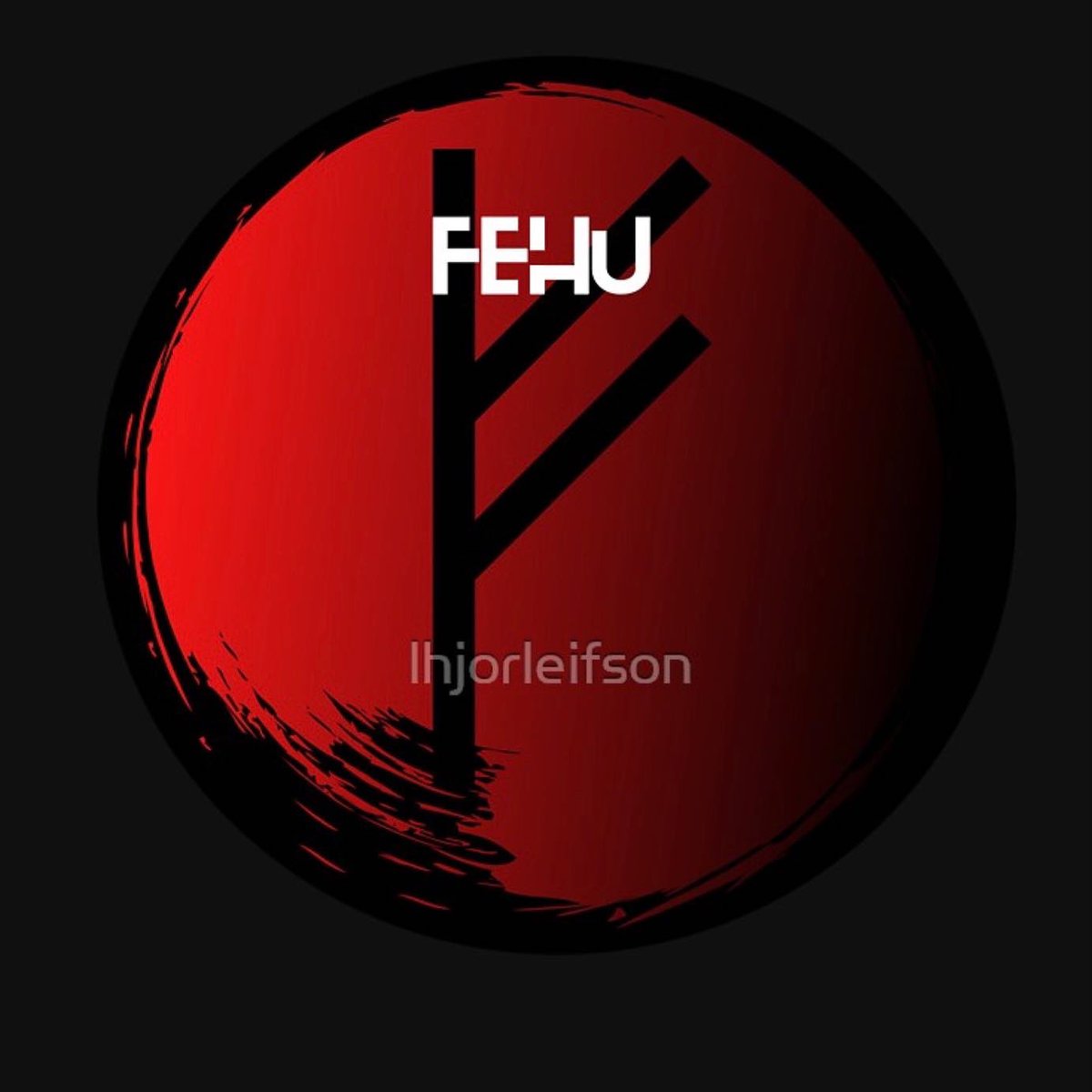 Lor_H's tweet image. Bind rune Fehu redbubble.com/shop/ap/104044… available on 90 products in my shop #fehu #bindrune #rune #hjorleifsonart #redbubble #viking #Symbol #icelandicartist