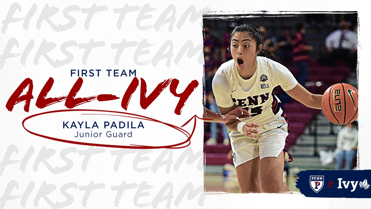 PennWBB's tweet photo. 🌿𝘼𝙇𝙇-𝙄𝙑𝙔 𝙃𝙊𝙉𝙊𝙍𝙎🌿

Kayla Padilla earns first team, and Obi collects a second team honor! Full details below...

📰https://t.co/D2HJWGhxAs

#FightOnPenn https://t.co/iG1RWXRes9