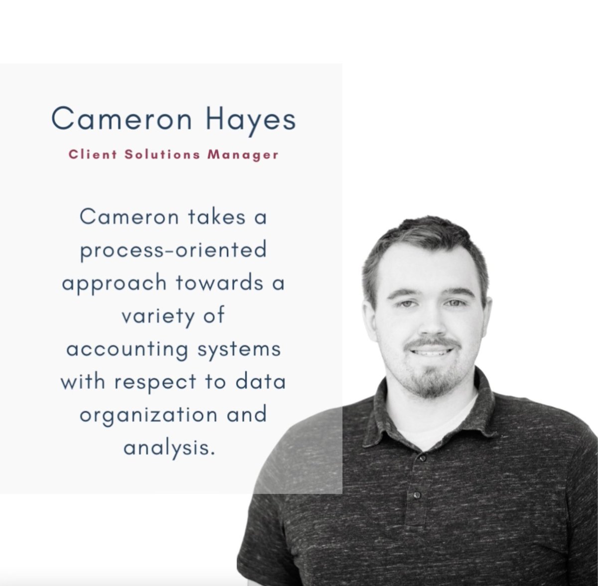 TAGSimplyFaster's tweet photo. Meet our newest team member—Cameron Hayes.

See the link below to find out more about Cameron.

Welcome to the team!

https://t.co/E60iRVX8CO

#simplyfaster #newteammember #teammembers #teammembertuesday 
#alwaysgrowing https://t.co/QkikjjOR7q