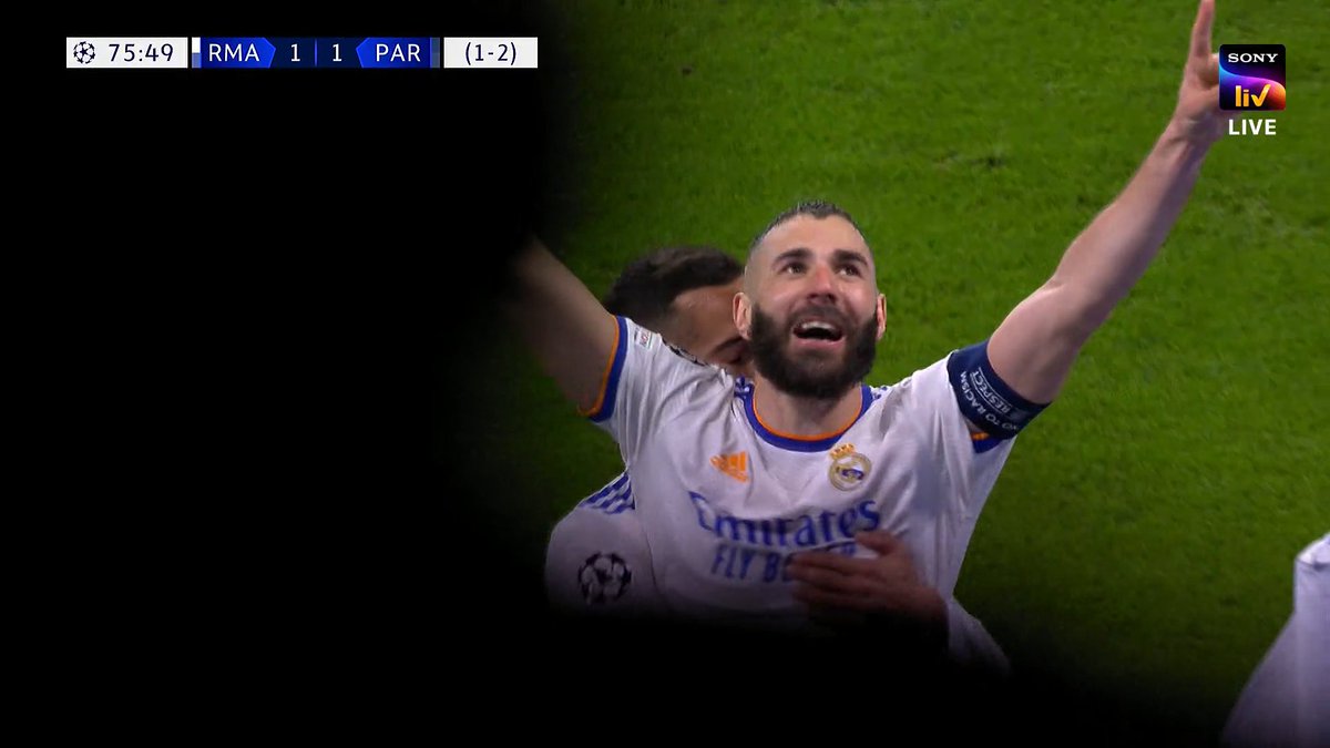 kcdikpal's tweet photo. 2-2 now PSG vs Real Madrid https://t.co/jgN0pMe4ze