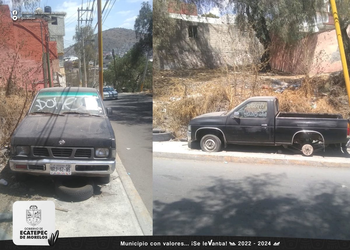 Visitamos las comunidades de San Pedro Xalostoc y Miguel Hidalgo, para notificar a los dueños de los automóviles que se encuentran en la vía pública en estado de abandono, inservibles e inutilizables, para que los retiren de la vía pública. #Ecatepec, nuestro #MunicipioConValores