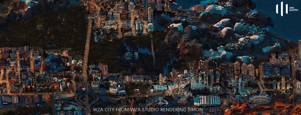 PlanetMinecraft's tweet photo. This world is insaaaaane! WZA City series was originally built in Minecraft PE in small scale and consists of 3 cities, 18 districts &amp; 11 regions with 60+ Easter eggs hidden throughout! Built by GNwork. @VotMaf #Minecraftbuilds #Mineccraft

🏙Download: https://t.co/yMUWNYHrxP https://t.co/e1PhtOwIwI
