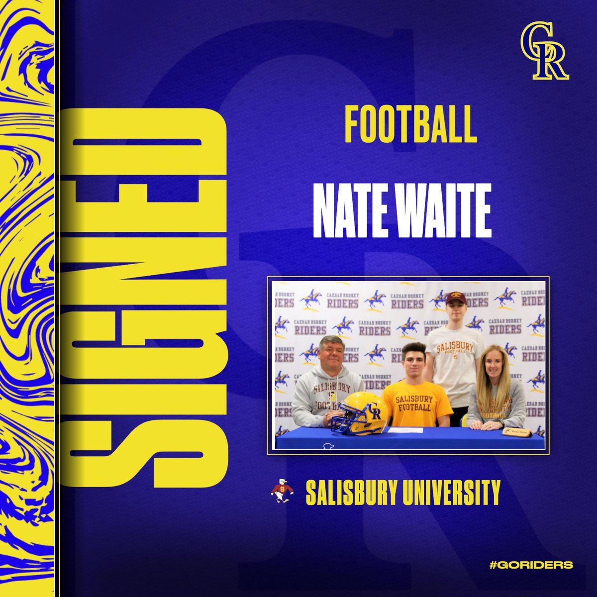 CRRiderssports's tweet photo. Signing Alert!!

Congratulations Nate!! https://t.co/QwWOwbhfTx