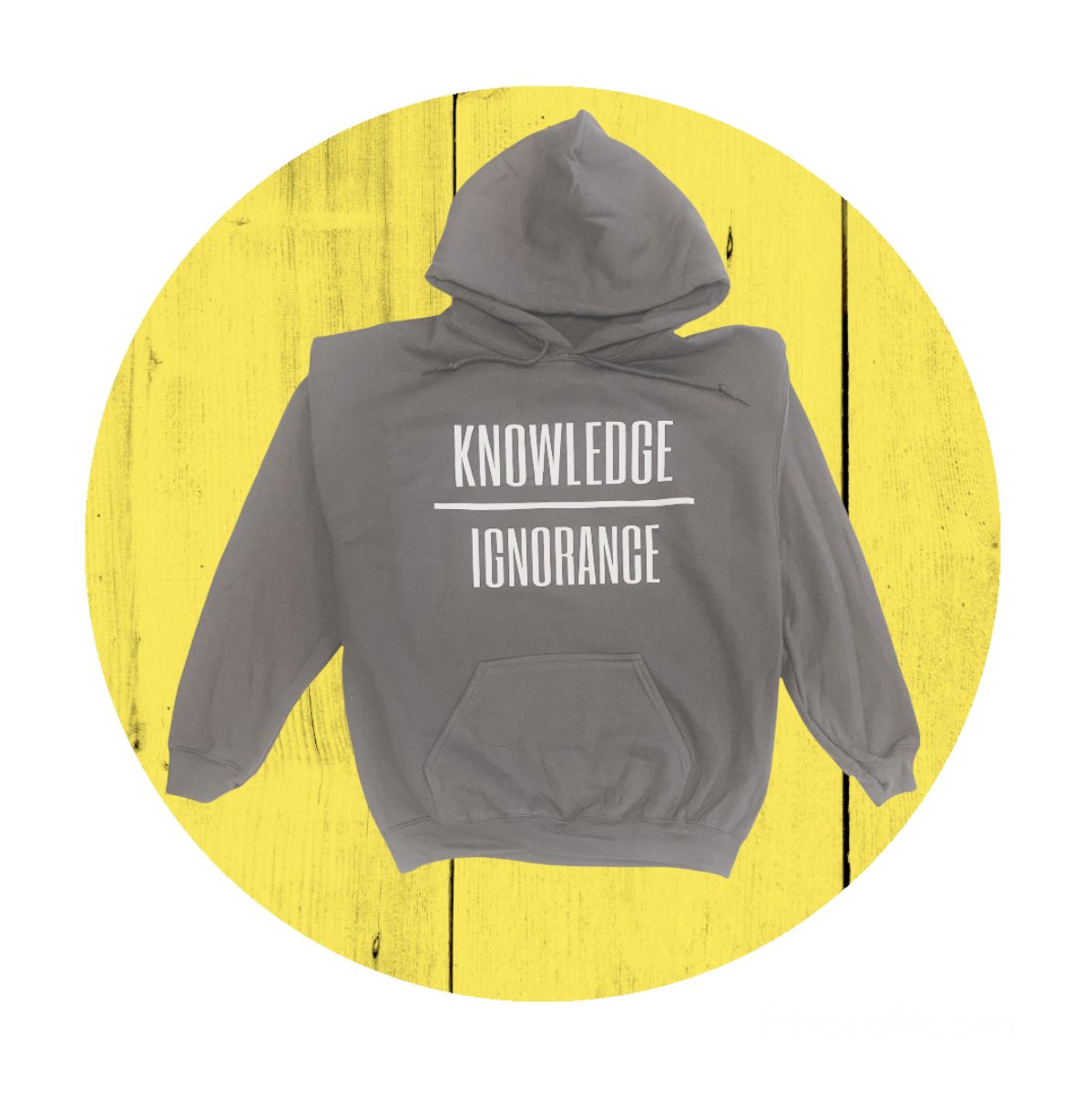 ChooseKnowledge's tweet photo. OG #KNOWLEDGEoverIGNORANCE Hoodies available in Cool Grey &amp; Black‼️ RT https://t.co/26uXgKjm9x