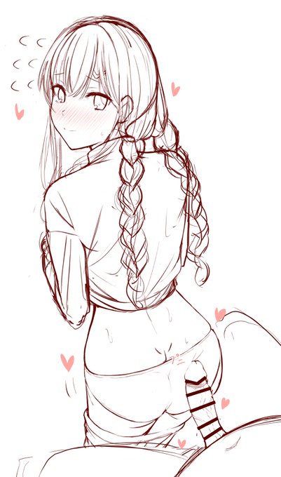 ジャージ霧子にお尻コキしてもらってるイラスト描こうと思ったけど心が折れそうです 