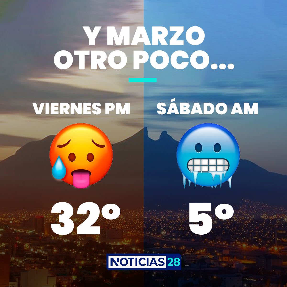JulioCesar_Cano's tweet photo. Así el clima en mi querido #Monterrey 🤠 
¡Aguas! 😬 https://t.co/ZAOuFYQvZC