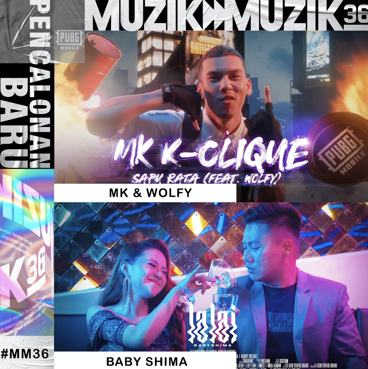 tv3malaysia's tweet photo. Pencalonan baru Muzik Muzik 36 minggu ini kita ada @hairiWhuuT & @babyshimaofficial
Nak tau lebih lagi perkembangan terbaru serta gosip industri muzik tanah air, make sure korang tengok Muzik Muzik 36, setiap Ahad, 11.30 pagi di TV3!
#muzikmuzik36 #MM36 https://t.co/XgVkf0HAP1