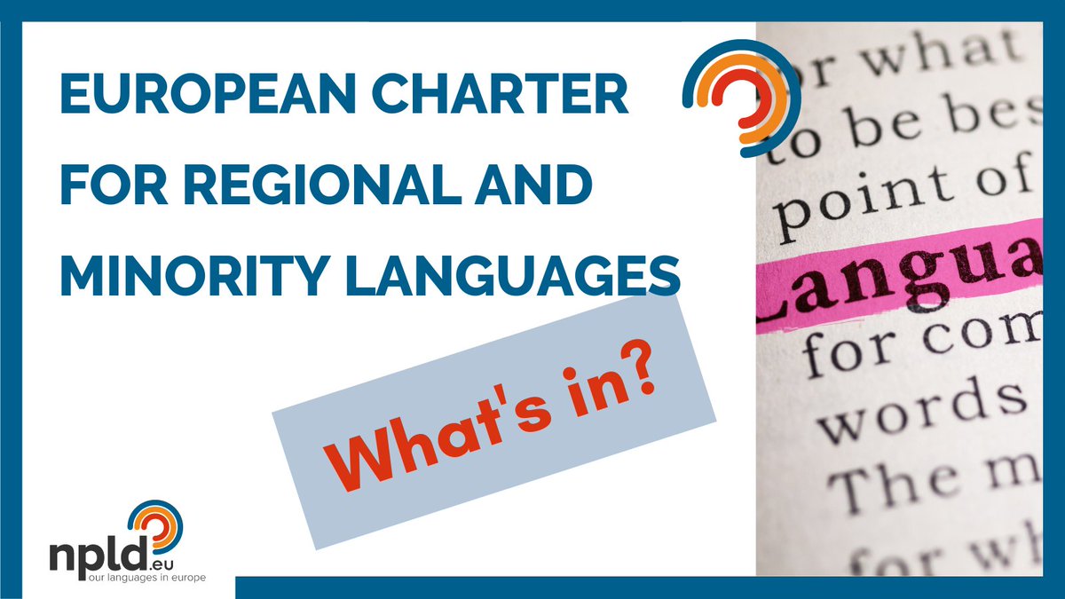 Still on the topic #ECRML or European Charter for Regional and Minority Languages, we learned in a previous thread about a sort of classification of languages to be protected. Let's see now HOW does the #charter aims to bring this to real life.
🧵