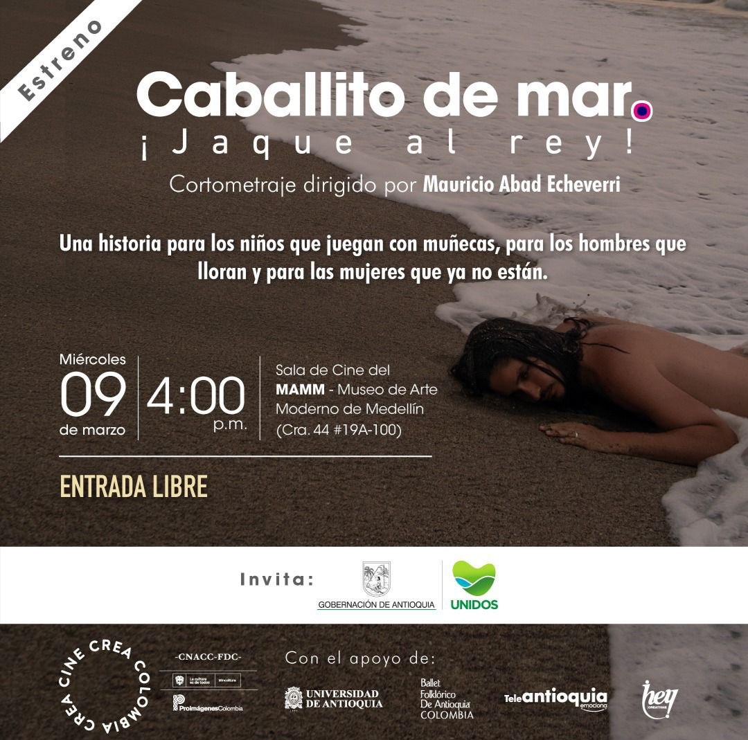 MujeresAnt's tweet photo. 'Agradecemos a @MujeresAnt, @GobAntioquia y @ParticipaAnt por todo el apoyo al cortometraje @caballitodeamar y al trabajo que desarrollan para que en Antioquia las mujeres y los hombres tengan los mismos derechos y las mismas oportunidades' - 🎙️Sofía López, productora general. https://t.co/0yMshTR9Io