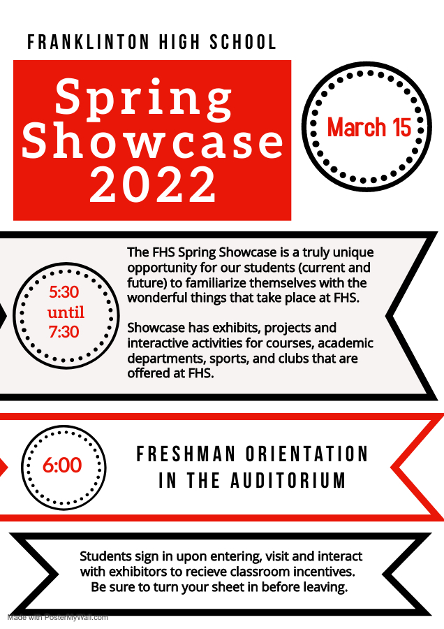 Hey 8th <a href="/CCMSJags/">Cedar Creek Middle</a> Hope to see you at Franklinton HS on the 15th. <a href="/FHSRedRams/">Franklinton H.S.</a> 
<a href="/FCSchoolsNC/">Franklin County Schools</a>