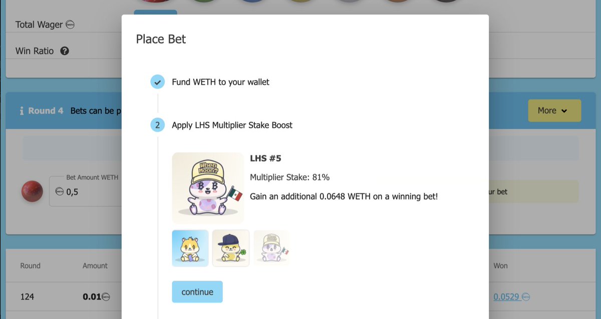 miandthemarbles's tweet photo. 🚀 LHS MULTIPLIER STAKE BOOST LAUNCH 🚀
Season 3 will start NOW, with the @LuckyHamsterSyn Multiplier Stake Boost enabled. This means you'll be able to use your LHS NFT to win even bigger!🤑
Get yours now on https://t.co/4NFjcaOkjt https://t.co/R0zt4zCeio