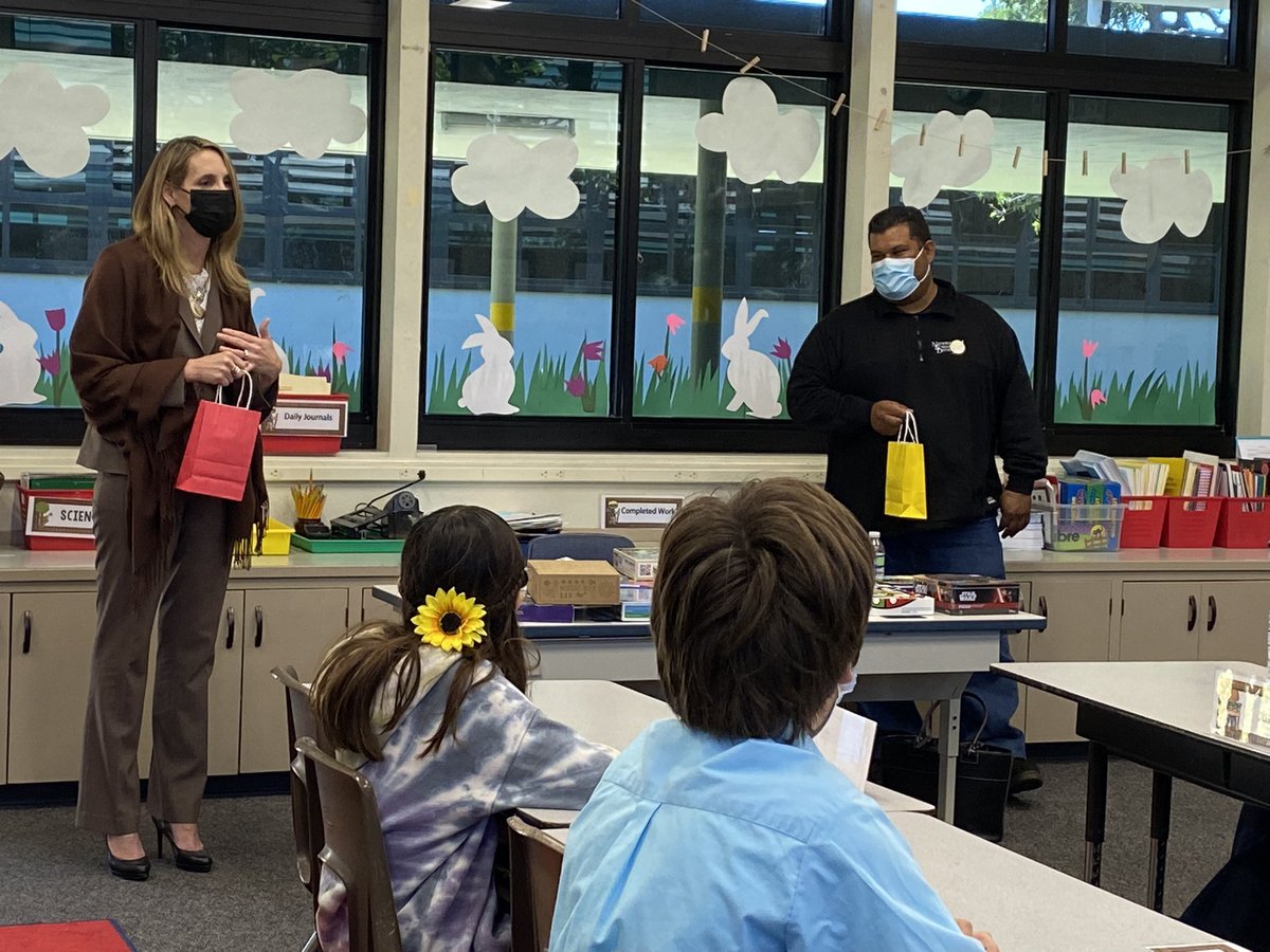 Thank you Dr. Brady and Mr. Castillo for coming to meet with our students from Room 10 today to discuss future plans on making our playgrounds more inclusive for ALL students! #NSDnow