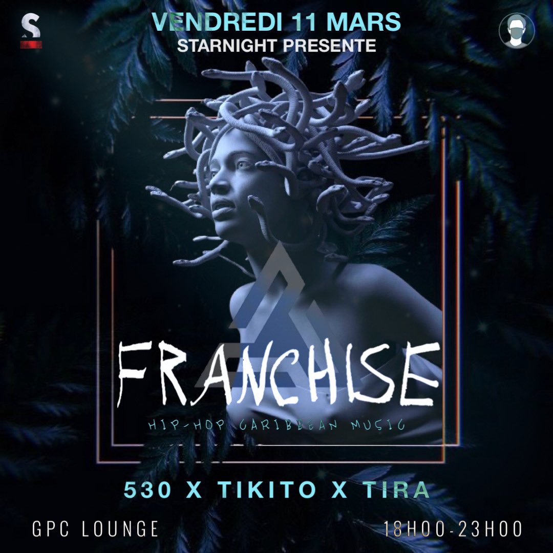 VENDREDI FRANCHISE AU GPC #RT
UNE AMBIANCE MONSTRE AU RDV