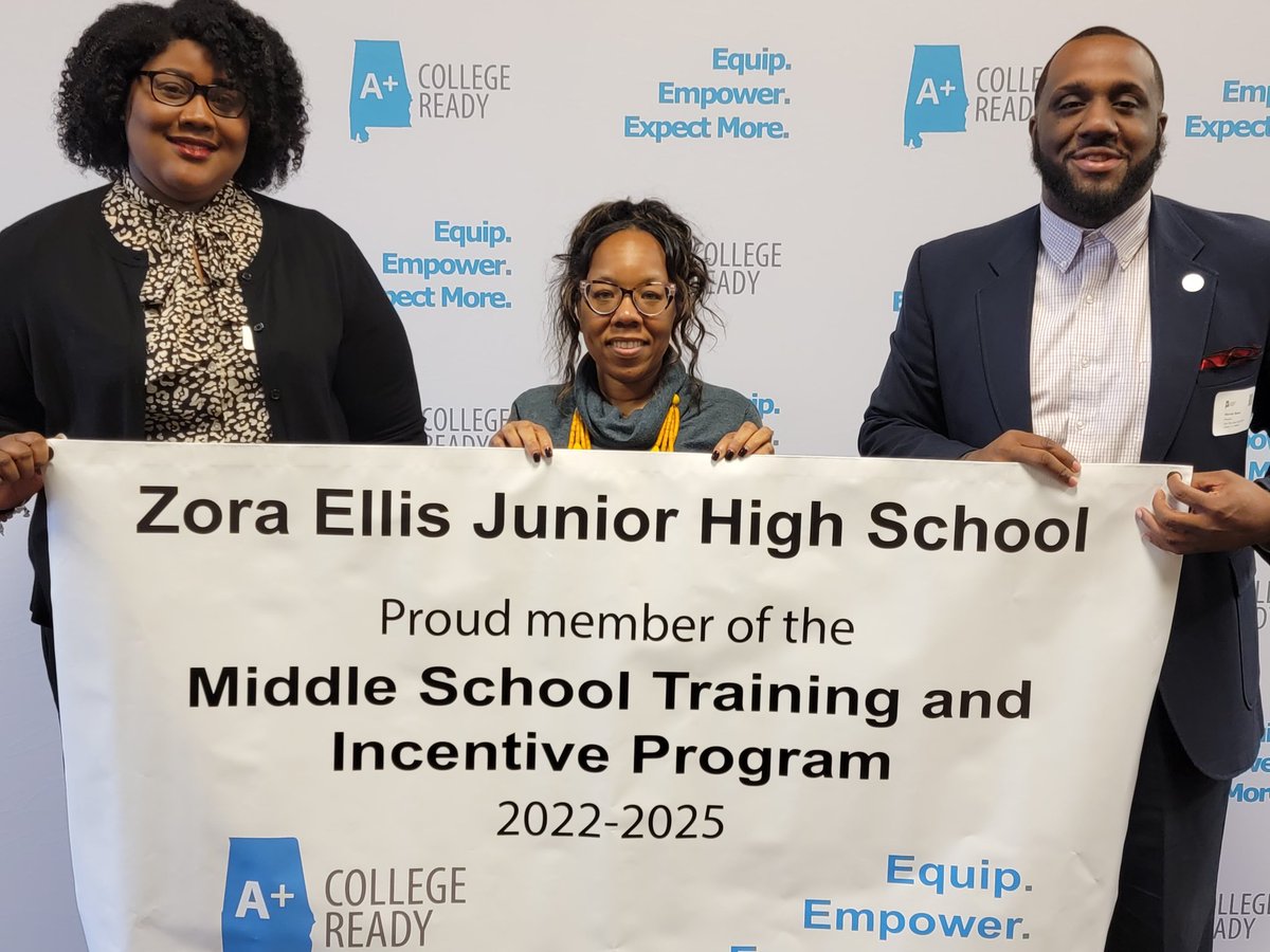 _BrittanyWJ's tweet photo. I had a great time today at the A+ College Ready Cohort 15 Administrator Training! We are so excited about our partnership with A+College Ready! Zora Ellis on the rise! #EllisExcellence #TalladegaCitySchools #DegaNation https://t.co/56ARTlvzXT