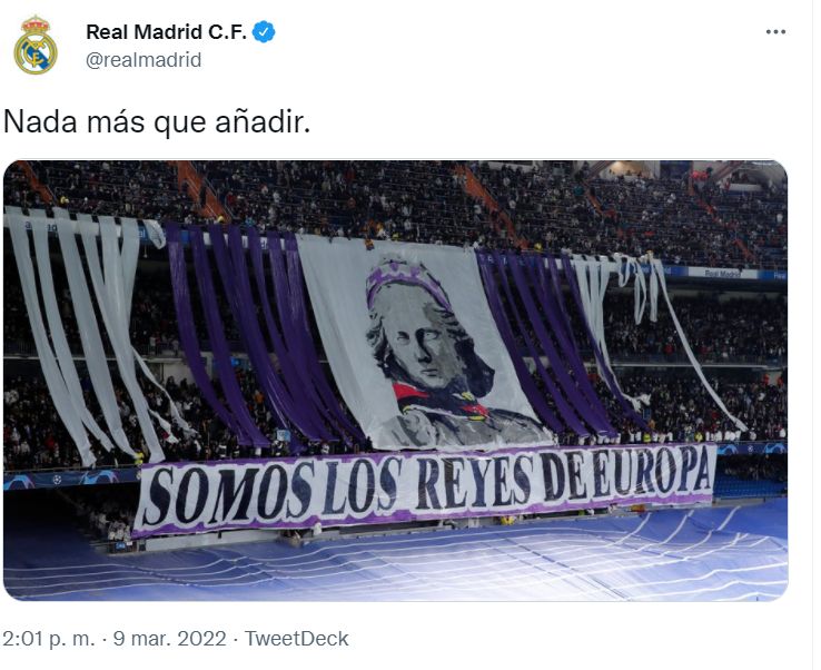 ESPN_DO's tweet photo. RT si crees que ESTO ES EL REAL MADRID 💥
#UCL #RealMadrid #PSG https://t.co/zzQ1ZaoqYo