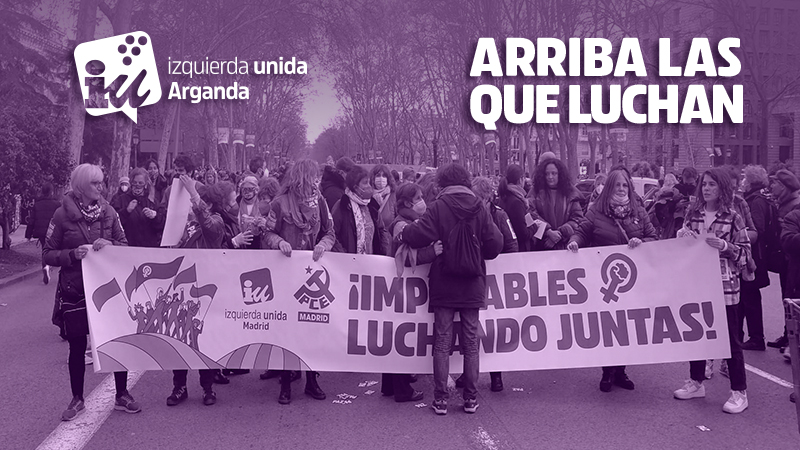 IU_Arganda's tweet image. Otro #8M2022 en las calles de #Madrid. Mañana seguimos desde Izquierda Unida Arganda, porque aún reclamamos derechos para todas todo el año.
#TodasALasCalles ✊🏽
#ArribaLasQueLuchan 💜
