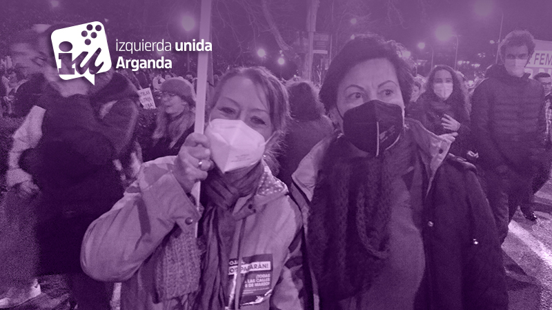 IU_Arganda's tweet image. Otro #8M2022 en las calles de #Madrid. Mañana seguimos desde Izquierda Unida Arganda, porque aún reclamamos derechos para todas todo el año.
#TodasALasCalles ✊🏽
#ArribaLasQueLuchan 💜
