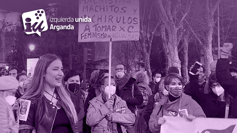 IU_Arganda's tweet image. Otro #8M2022 en las calles de #Madrid. Mañana seguimos desde Izquierda Unida Arganda, porque aún reclamamos derechos para todas todo el año.
#TodasALasCalles ✊🏽
#ArribaLasQueLuchan 💜