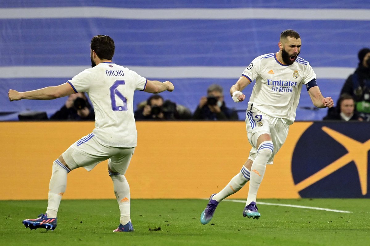 Edition Merengue (@editionmerengue) on Twitter photo À la fin, c’est toujours le Real Madrid qui gagne.
Remontada de KARIM BENZEMA.
Le Real Madrid est en 1/4 de finale. Merci <a href="/Benzema/">Karim Benzema</a> À la fin, c’est toujours le Real Madrid qui gagne.
Remontada de KARIM BENZEMA.
Le Real Madrid est en 1/4 de finale. Merci <a href="/Benzema/">Karim Benzema</a>