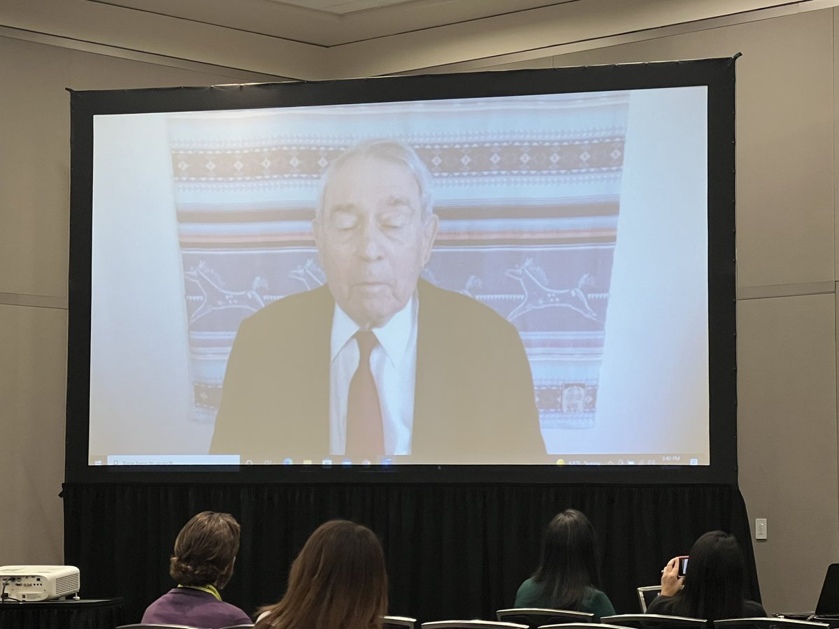 Andylanger's tweet image. Watching my first official @sxsw event of the year: a @SXSWEDU panel where the Rather Prize- awarded for the best new idea/program in Texas public schools- went to Kidz n' Coaches in El Paso. @MartinRather was here, @DanRather appeared via the magic of video.