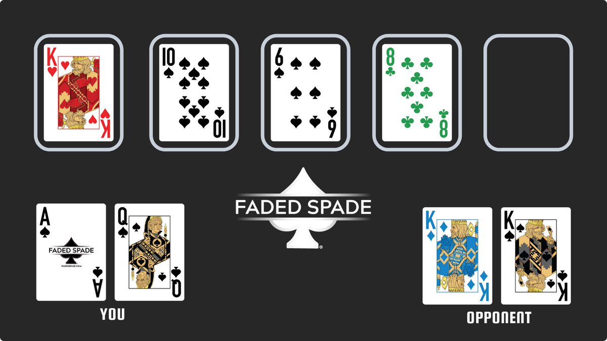 FadedSpadeBrand's tweet photo. Welcome to the Faded Spade Cards Pop Quiz! 

How many outs do you have in order to win? 

Follow us, comment the answer below &amp; retweet for a chance to be randomly selected to win a free set of Faded Spade Cards on Friday. https://t.co/zvo2yCwZUu