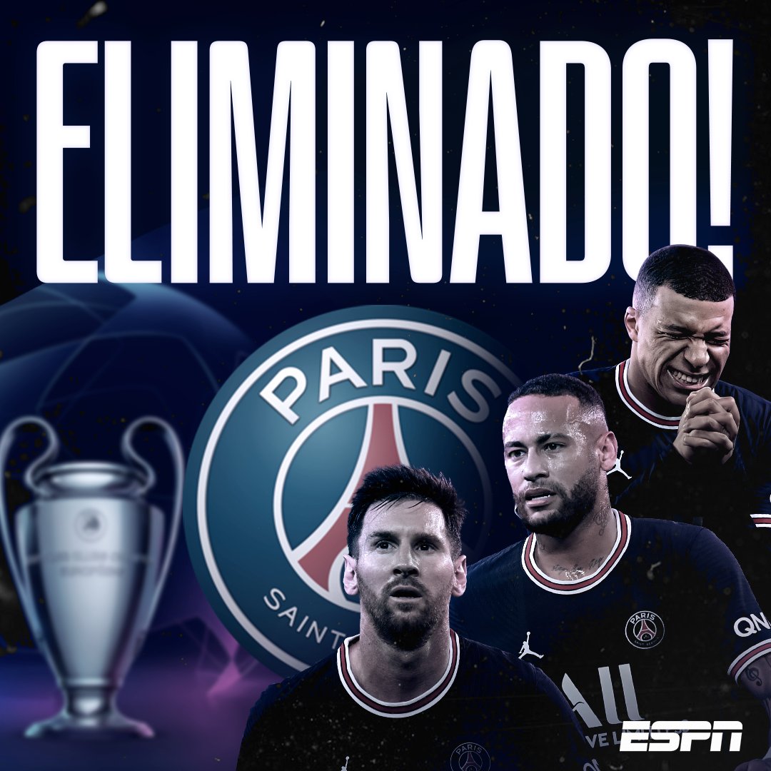 Para quem o PSG foi eliminado na Champions?