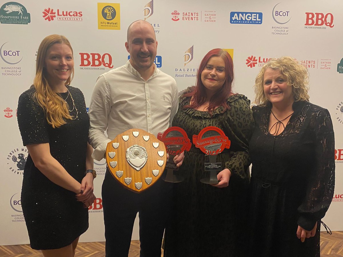 Well we didn’t expect that !! 
We know how serious the <a href="/HampshireFare/">Hampshire Fare</a> Sausage &amp; Pie Comp is for Butchers of Hampshire so to walk away with best alternative Sausage &amp; Supreme Champion Sausage we are absolutely delighted. #Hampshire #sausageandpie #hampshirefare