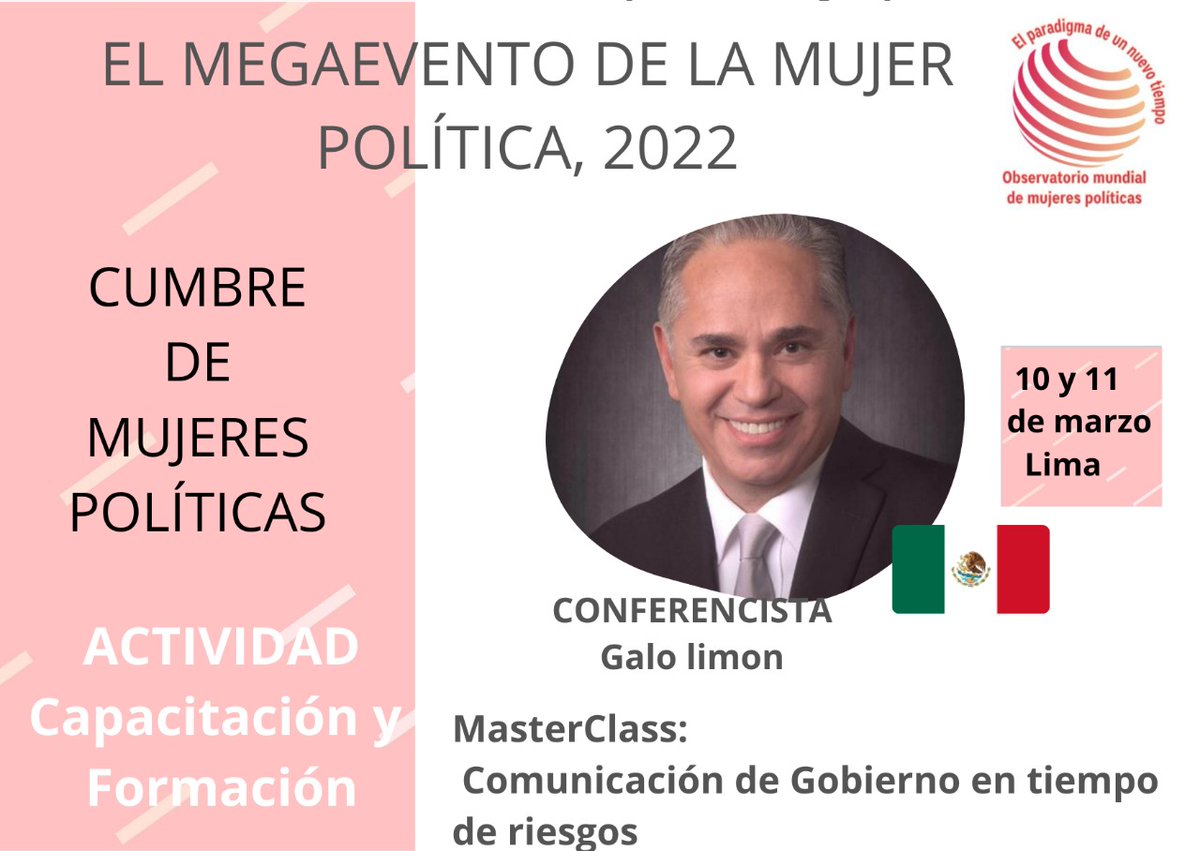 Observatorio Mundial de Mujeres Políticas tweet media