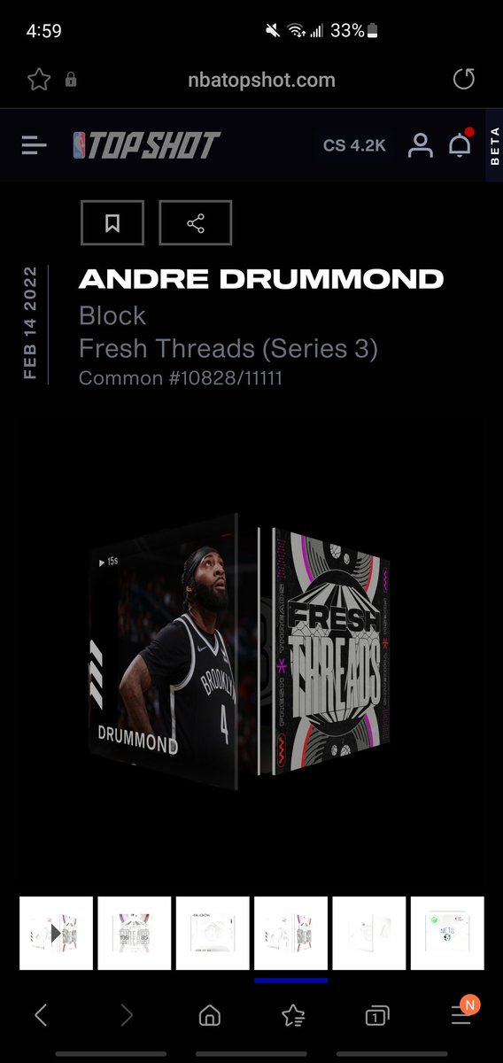 Was only eligible but able to get 2 Elite packs from today's drops, I am more than happy with this! 🙏🏾🤟🏾🔥💯! Thanks again and bless up @nbatopshot!!!!!