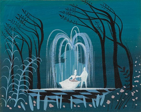 aleacabri's tweet photo. Cinderella concept art by Mary Blair https://t.co/lYnWaPJfj6